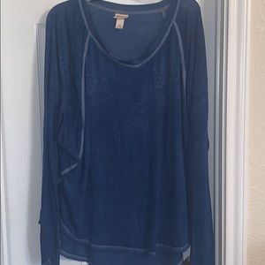 Hi-Low Burnout Shirt